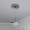 Ekena Millwork Traditional PVC Medallion (Canopies up to 9 1/2"), 16"OD x 3 1/2"ID x 1 3/8"P, Bright Coat Aluminum CMP16TRBAL - alternate 6